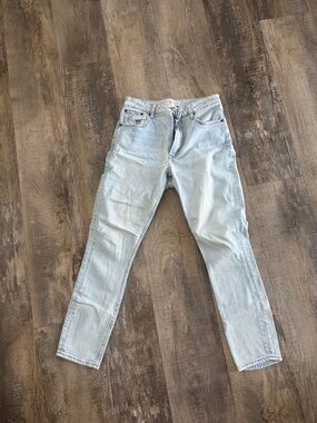 Abercrombie & Fitch Light Blue Slim Straight Jeans
